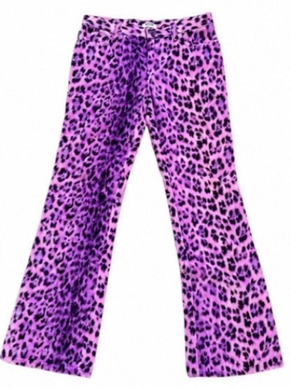 Moschino Leopard Print Flared Pants